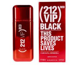 CAROLINA HERRERA 212 VIP Black Red for Men